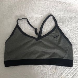 Nike Dri-Fit Grey Sports Bra